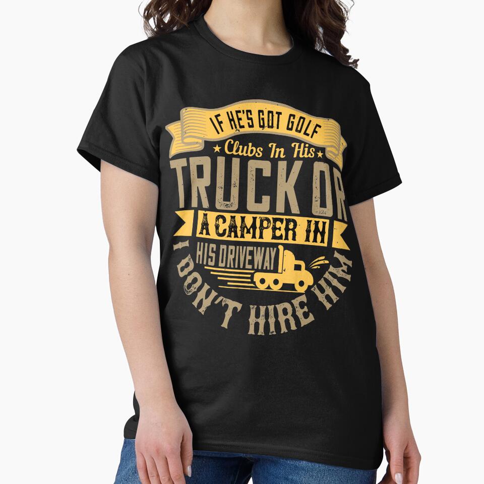 If he’s got golf clubs in his truck by khampol