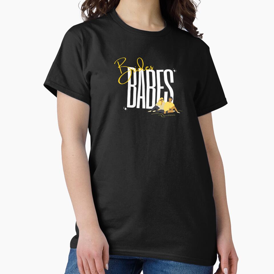 Brides Babes Yellow & White Logo by AriesRising-