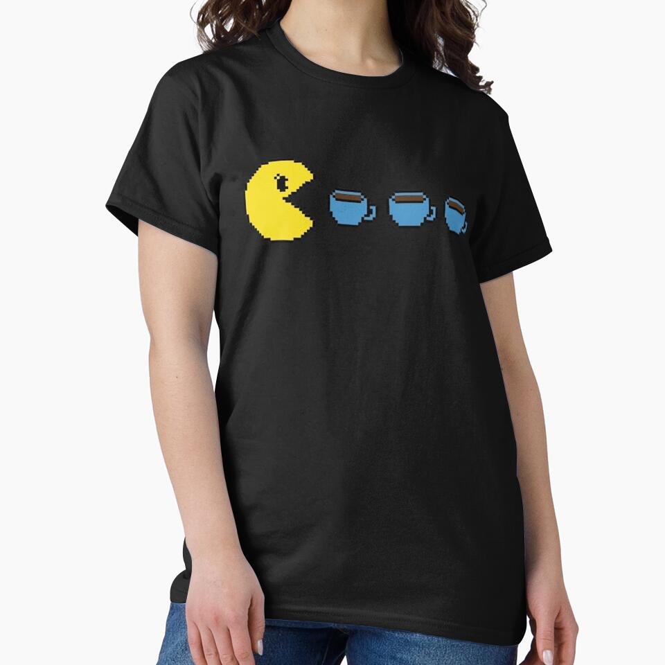 Pac-Man Chasing Coffee by wingoo22