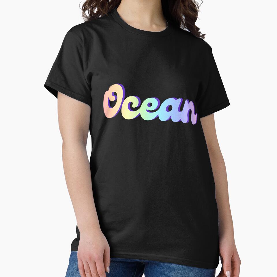 Ocean Pastel Typography – Colorful Dreamer Aesthetic Design by Detroja Typography