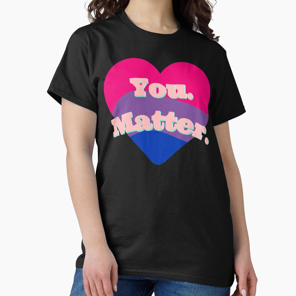 You Matter (Bi Flag Heart) by ExMoLiving
