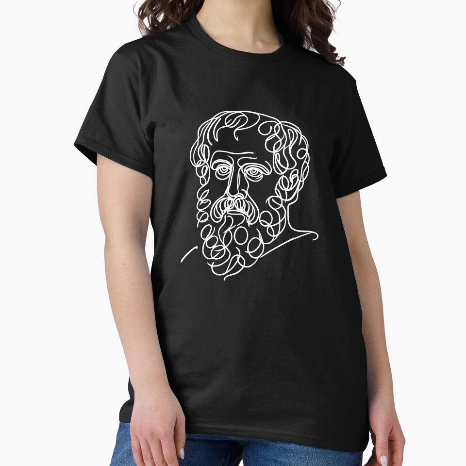Minimalist Aristotle (dark mode) by serendipitouspicks