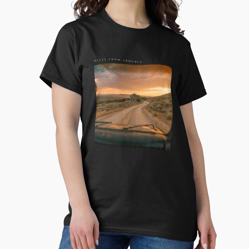 Miles From Trouble (black) by BackroadVibes