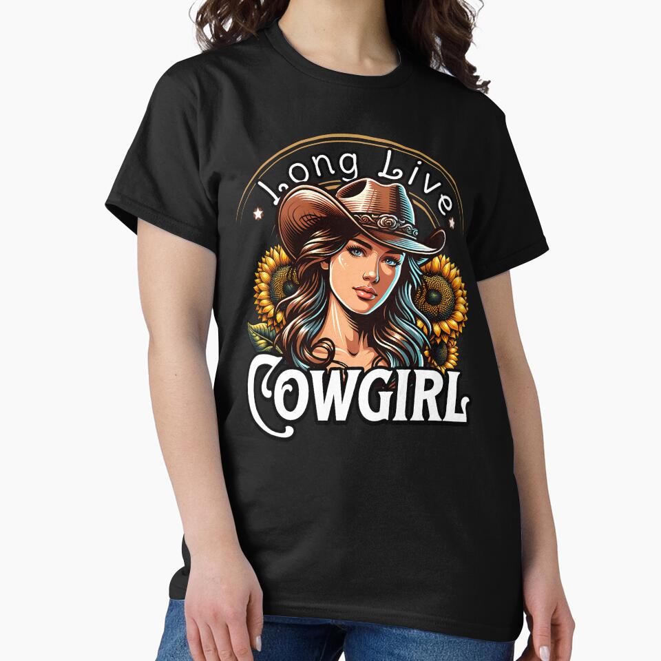 Long Live Cowgirl Art by Belarte.shop