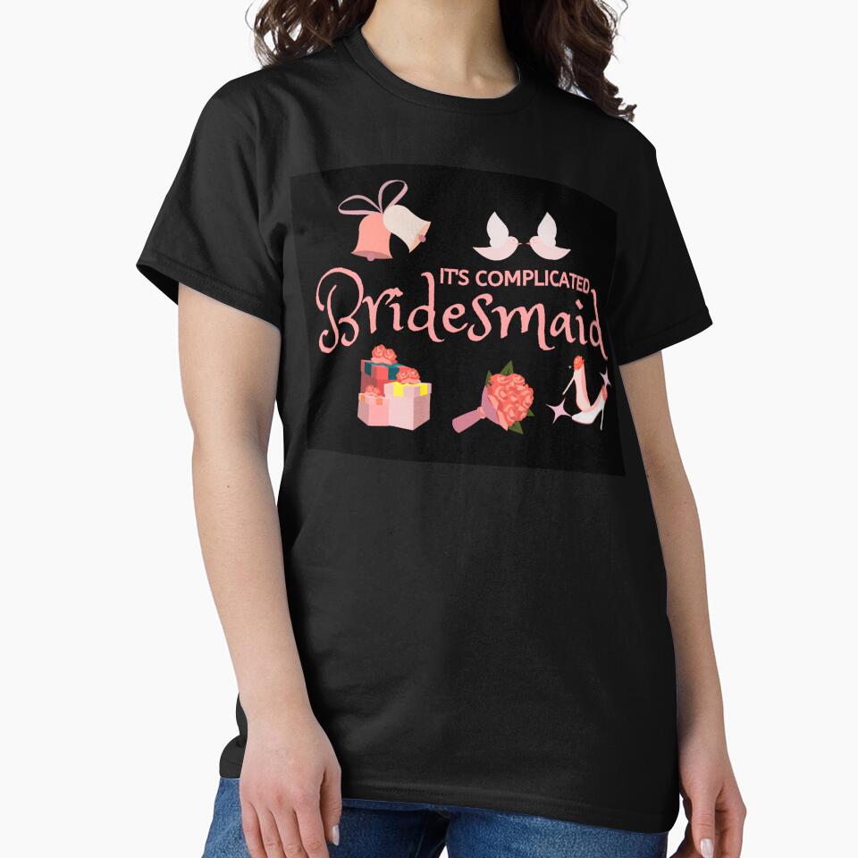 Cute Funny Bridesmaid Bachelorette Party T-Shirrts by NihaCollection
