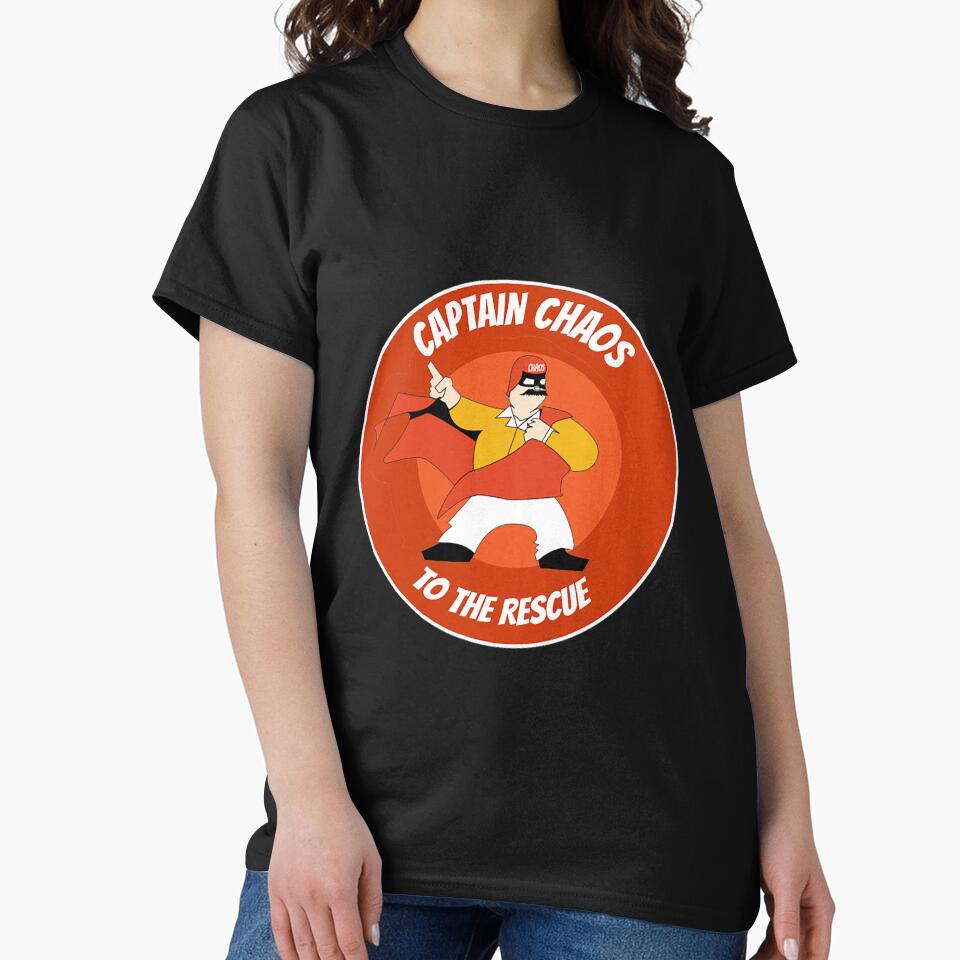 Captain Chaos t shirt - King Of Chaos - Chaos Husband - Chaos Son - t-shirt - Chaos shirt by happygiftideas