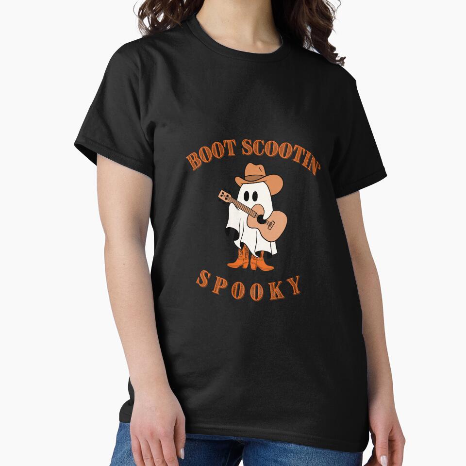 Boot Scootin' Spooky by ashleytshirts