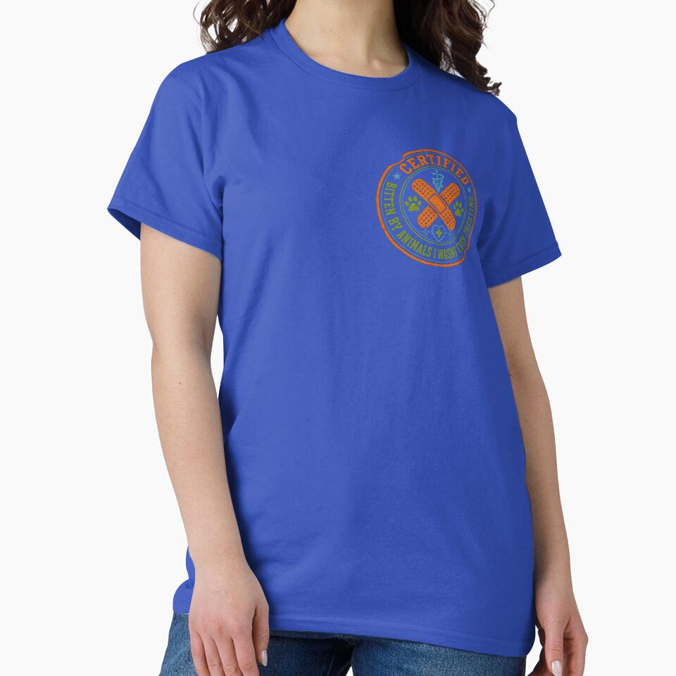 Vet Tech Sticker - Certified by animals by Jenyffercom