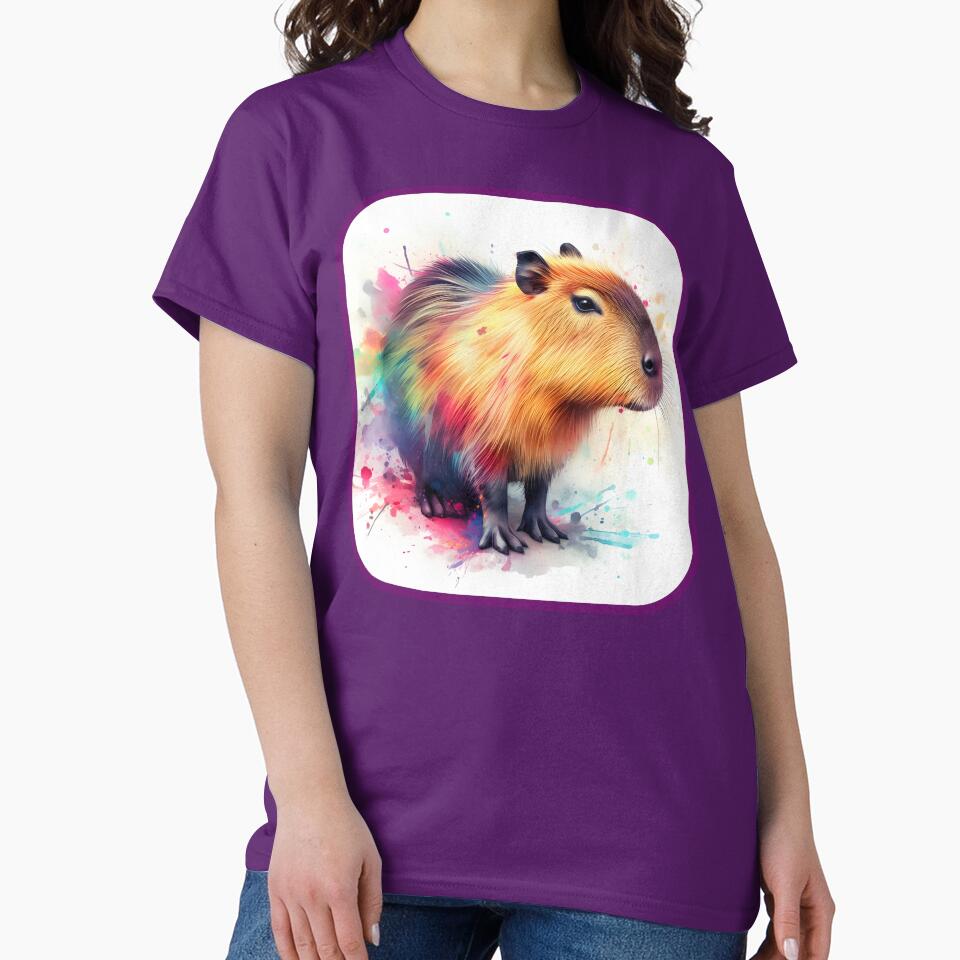 Capybara Art | Capybara Lovers by ksgraphics222