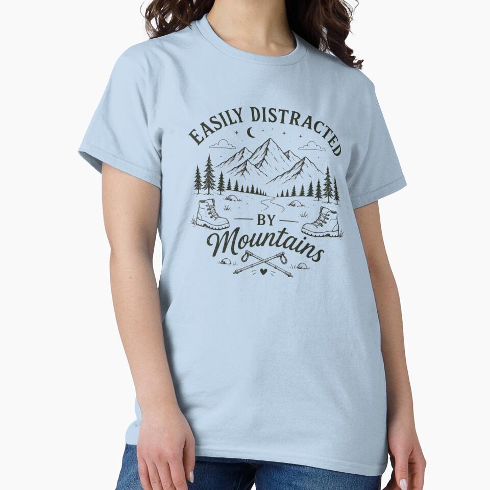Distracted by Mountains by Lazy Explorer Co.