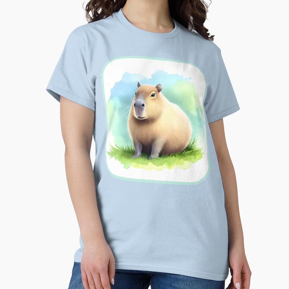 Capybara Art #8 | Capybara Lovers by ksgraphics222