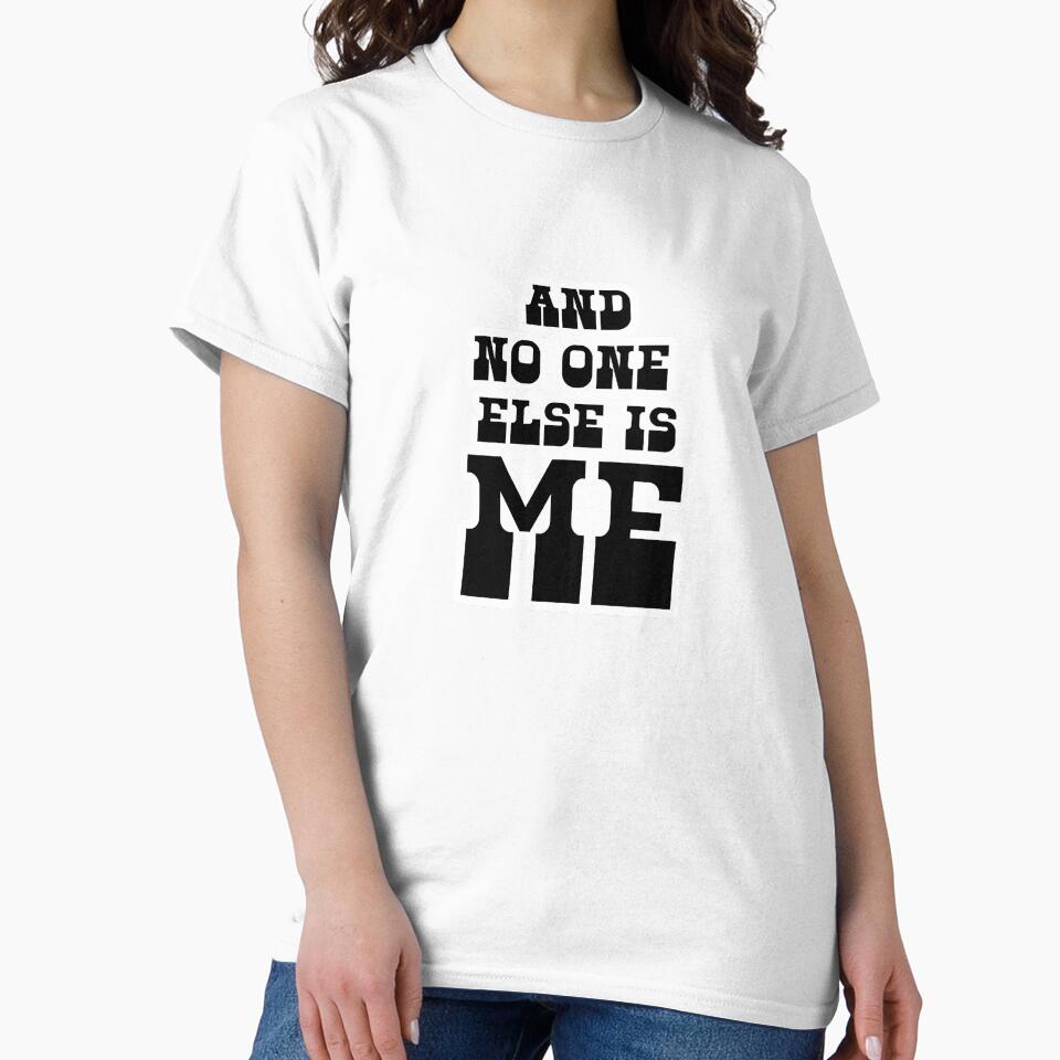 And No One Else Is Me by joshpincus