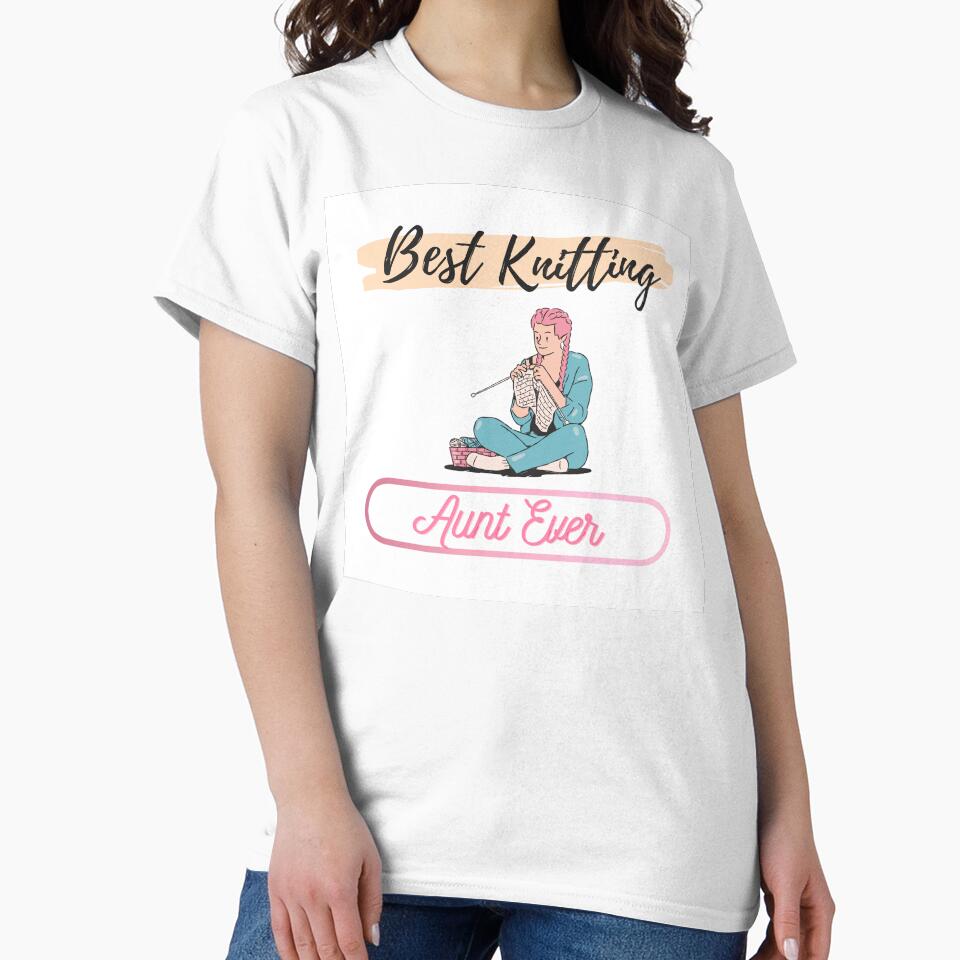 Best Knitting Aunt Ever by Create-It