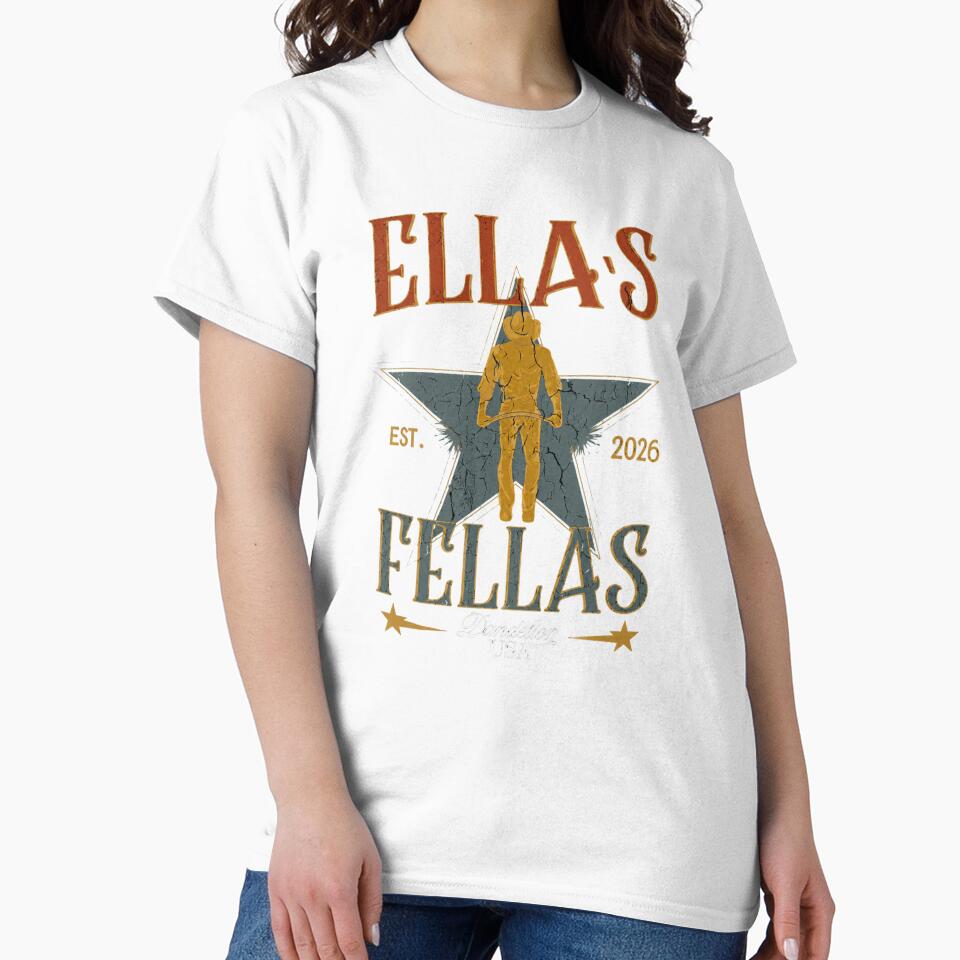 Vintage Ellas Fellas 90s Graphic by STVSpinsDesign