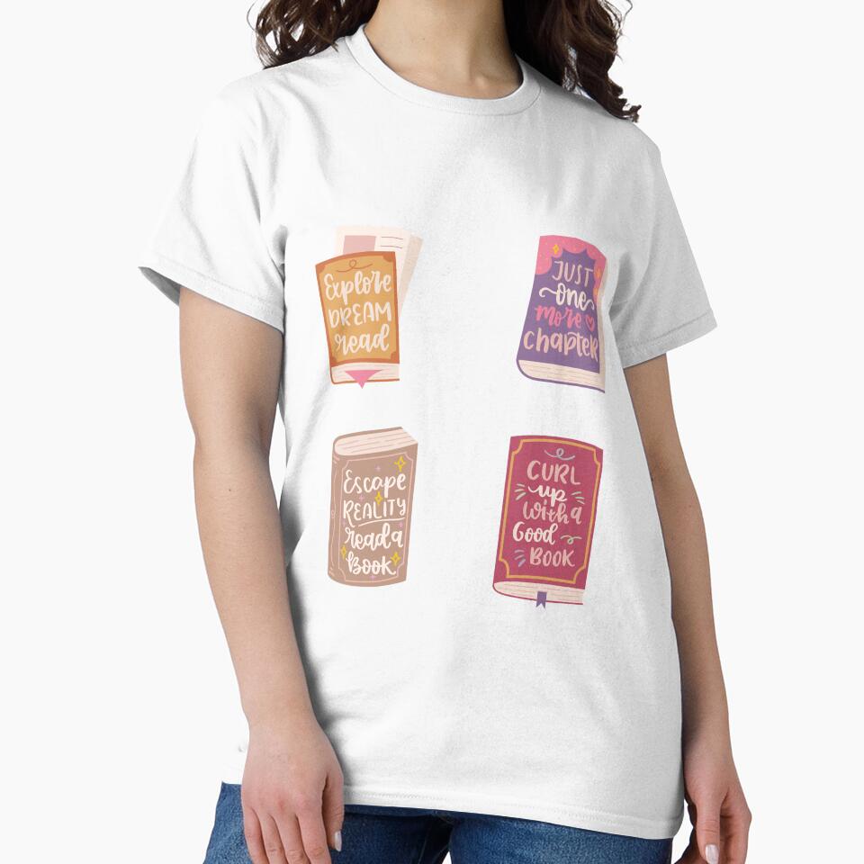 Bookish quotes book set by Neadoodles