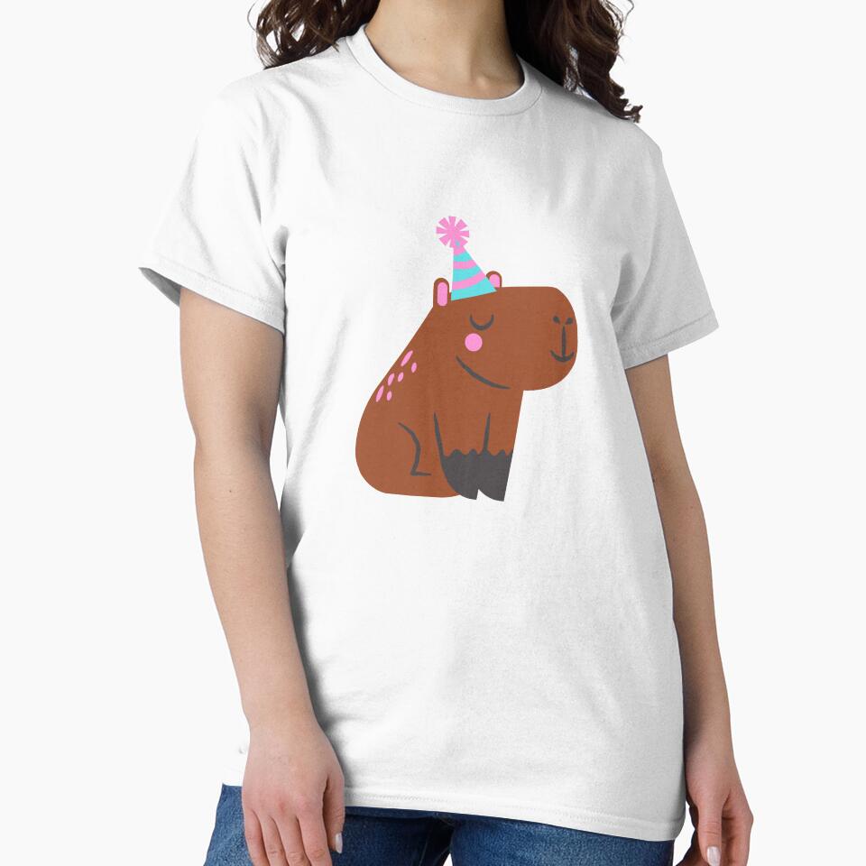 Capy Birthday! Cute Capybara Nature Fan Love Pun by ridnaledesigner