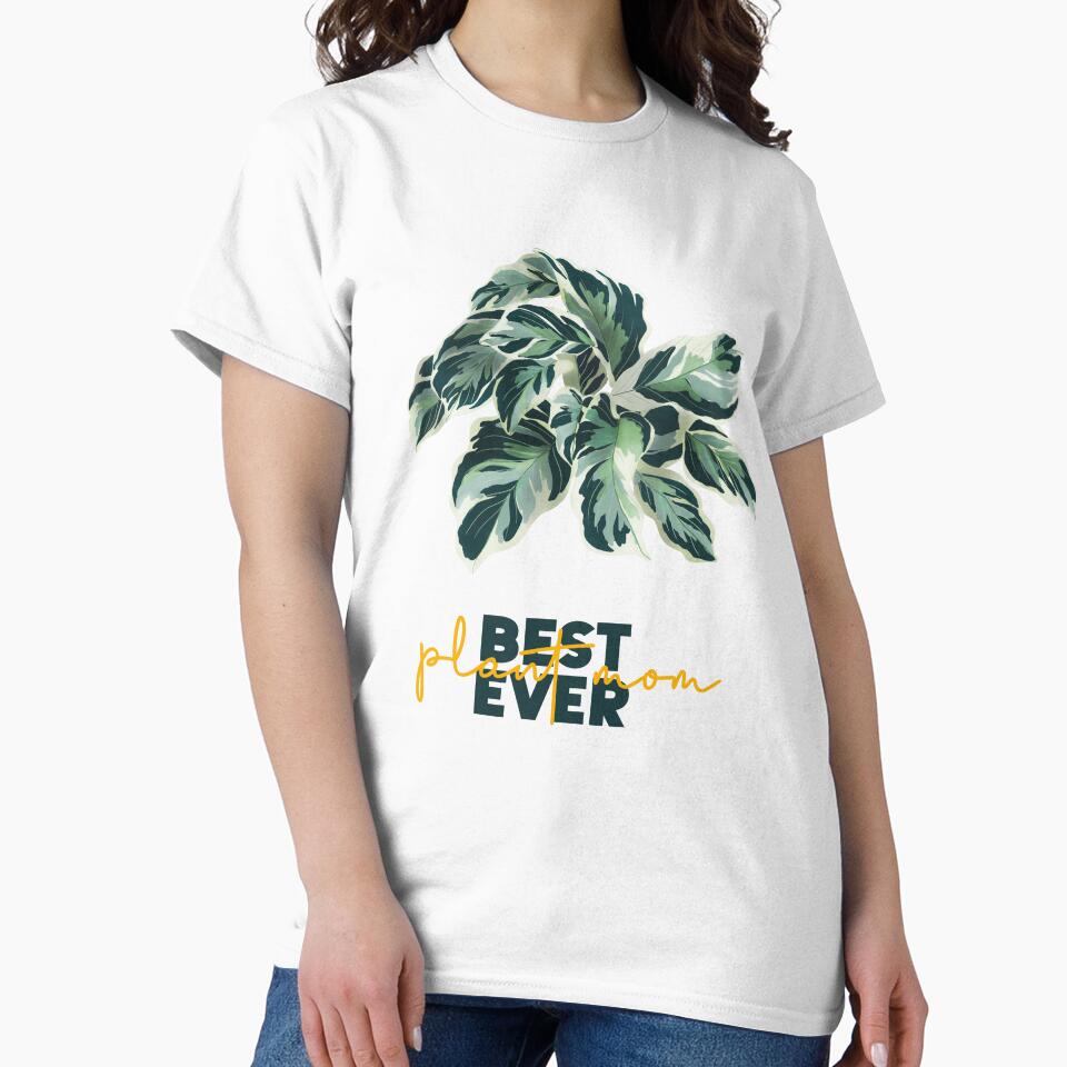 Best Plant Mom Ever Calathea White Fusion by Ana Moguš