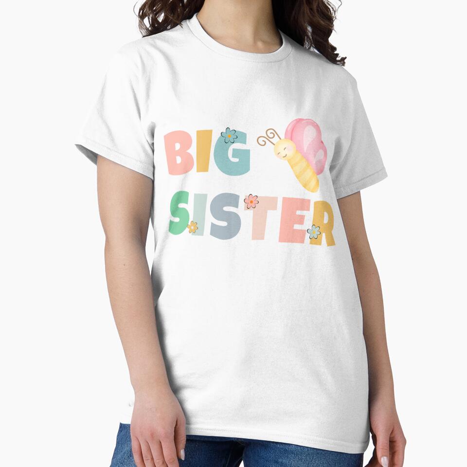 Promoted to Big Sister, Pastel Color by FamilyGlowStore