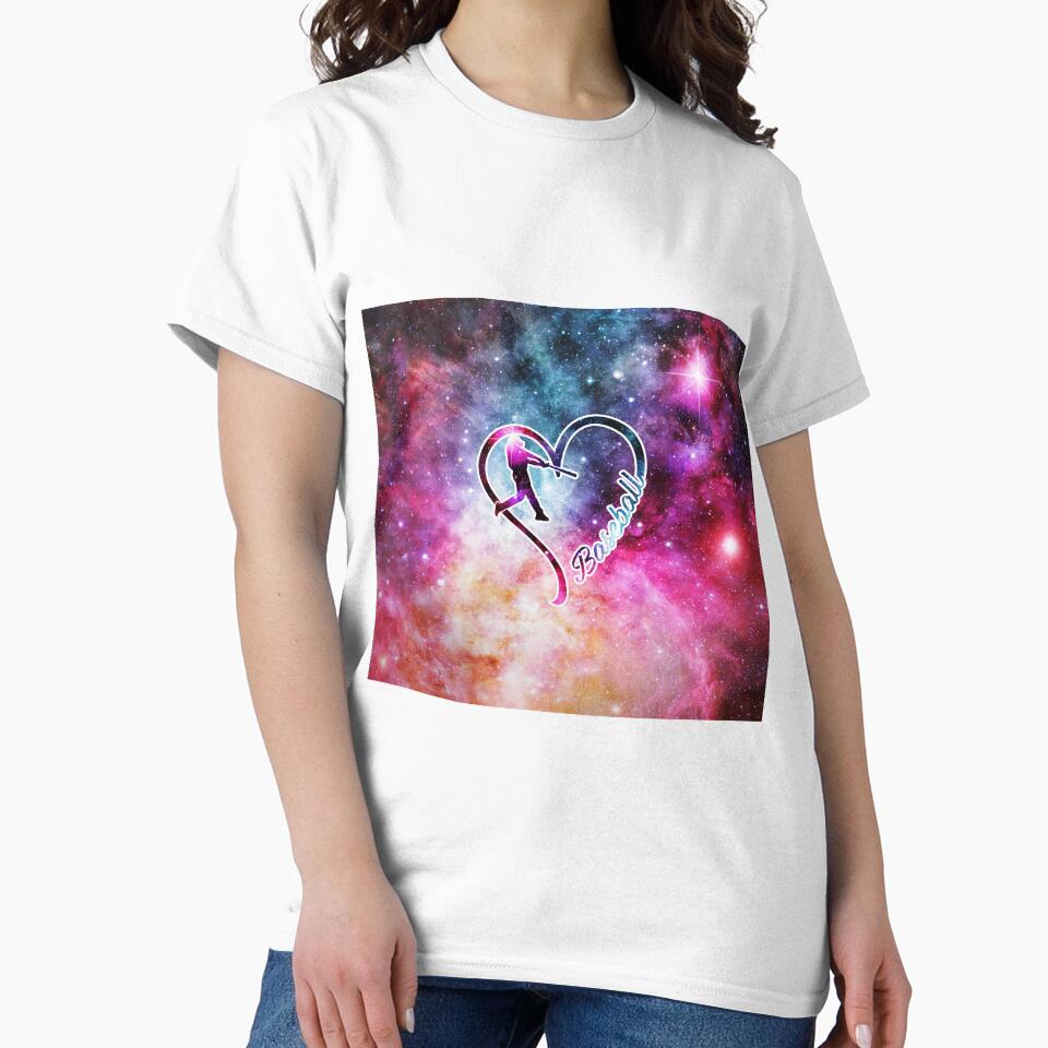 Baseball  Galaxy Heart by SweetTea4U