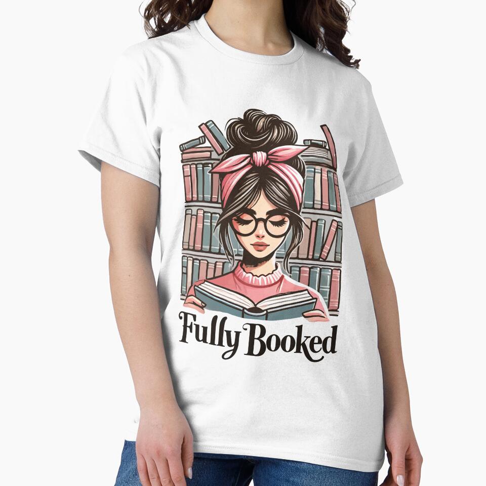 Bookworm Girl Book Lover Funny Book by LuminOrb