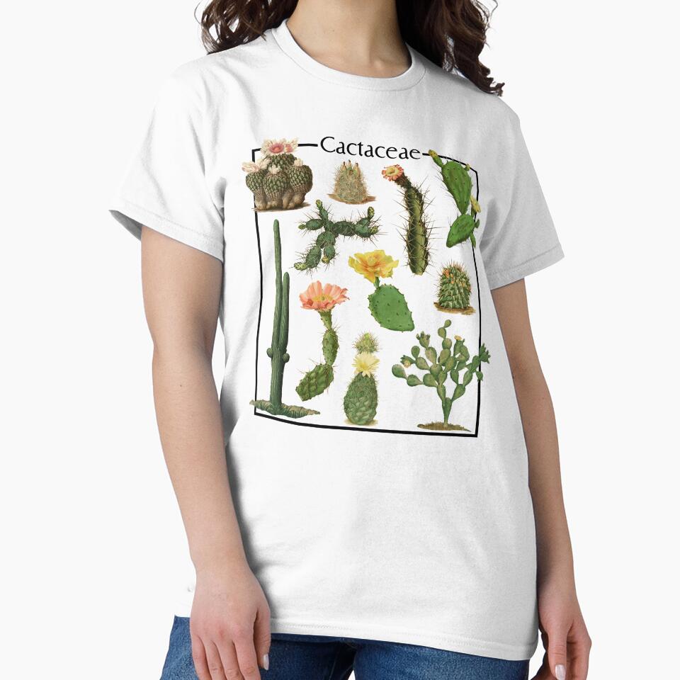 Cactus Cactaceae Botanical Print by SubtleSoul