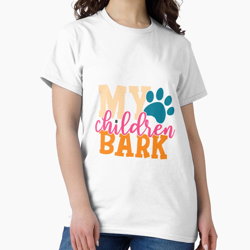 Full Time Dog Mom - My children bark by renderhome