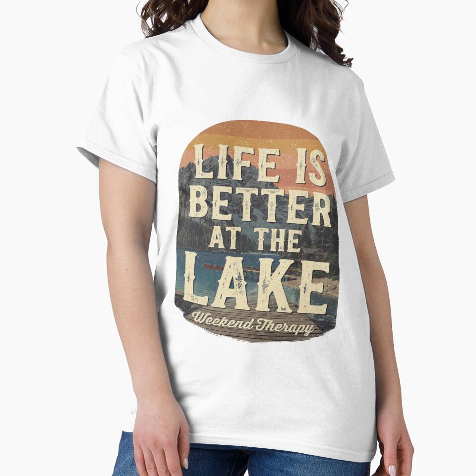 Life Is Better At The Lake by jackbermess
