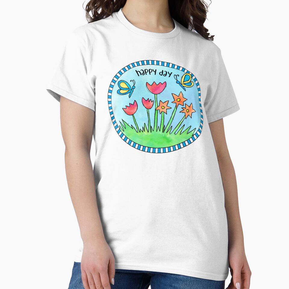 Happy Day Summer Watercolor Design by creative321