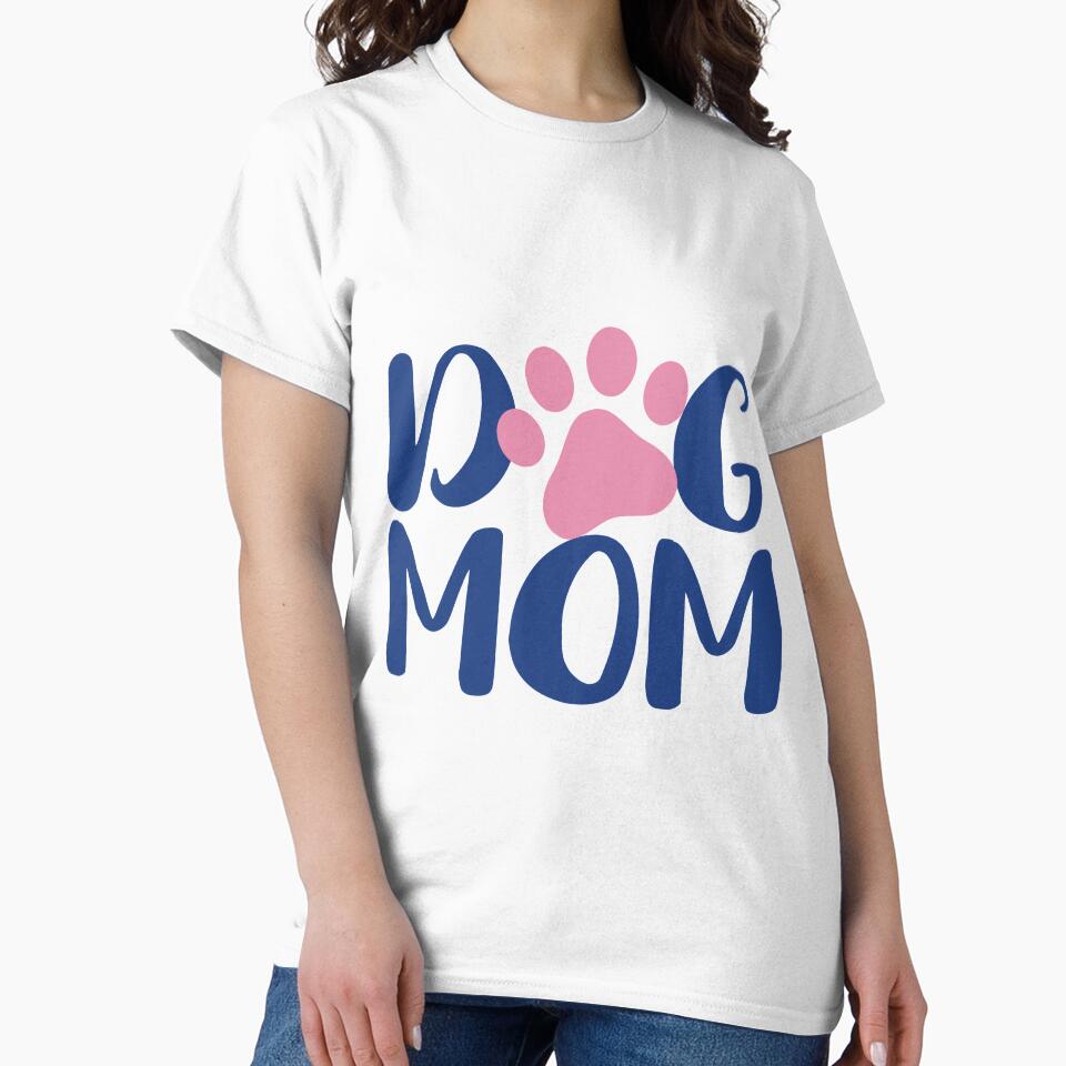 Dog Mom Funny Logo by Dmytro Levchenko