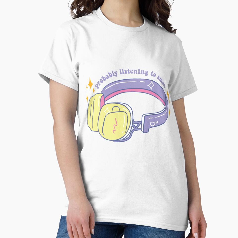 Probably Listening to Smut Kindle Lover Book Lover Sticker Bookish Vinyl Laptop Decal Booktok Gift Journal Stickers Reading Present Smut Library Spicy Reader Purple by SouQ-Art