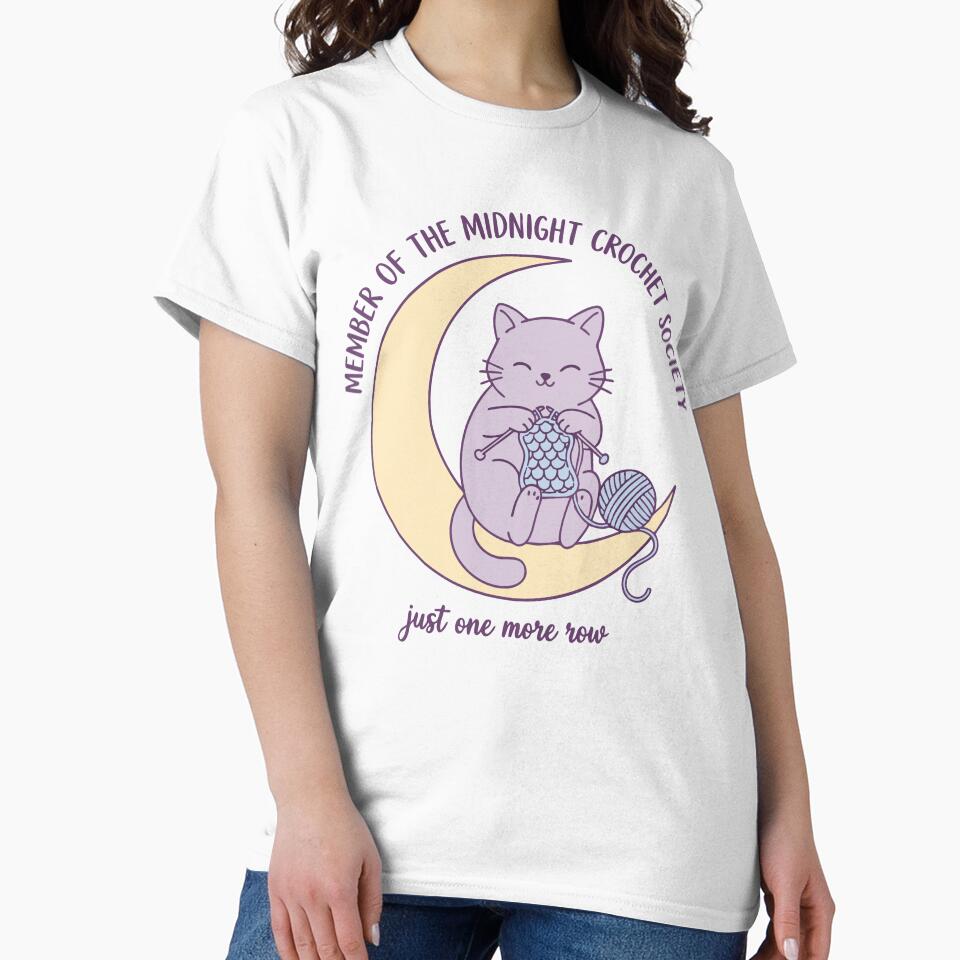 Member Of Midnight Crochet Society Just One More by LuminOrb