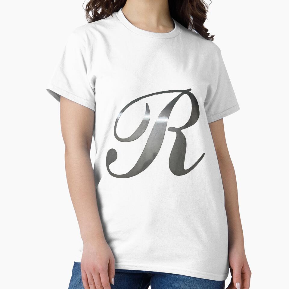R Initial Dalmatian Print by adilchbanishop