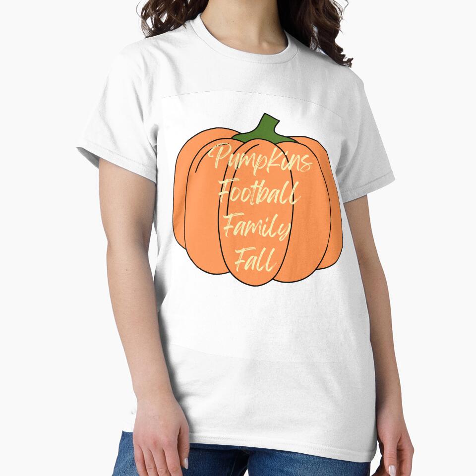Pumpkins, football, family, fall design with pumpkin background by cleite04