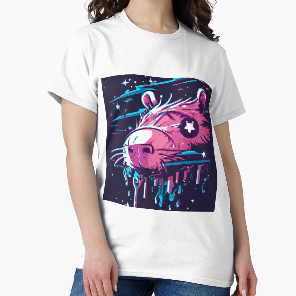 Space Capybara by ArtfulThreadsCo