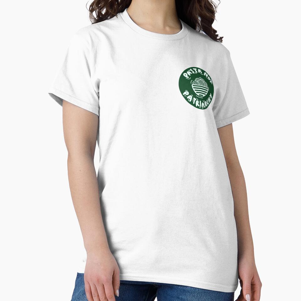 Pasta not patriarchy green logo by Rohza-Doodles