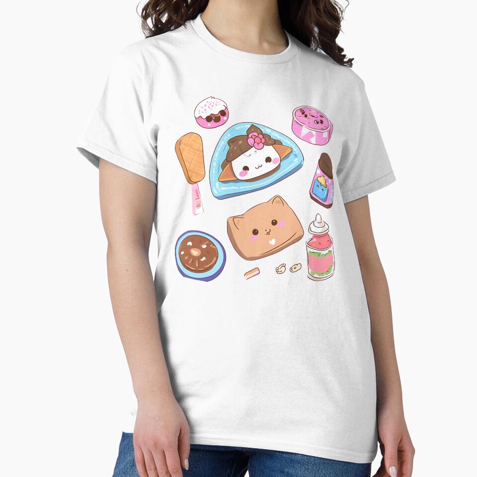 Kawaii Mochi Madness japanese food by cloudzer0000