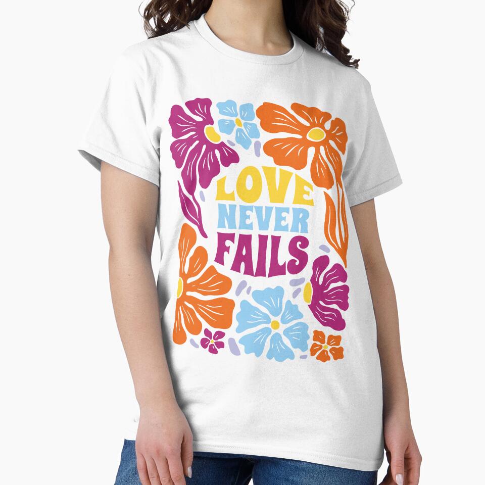 Love never fails by Geraldine Amesty
