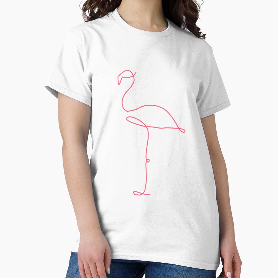 Line Art Flamingo by maddie55meadows