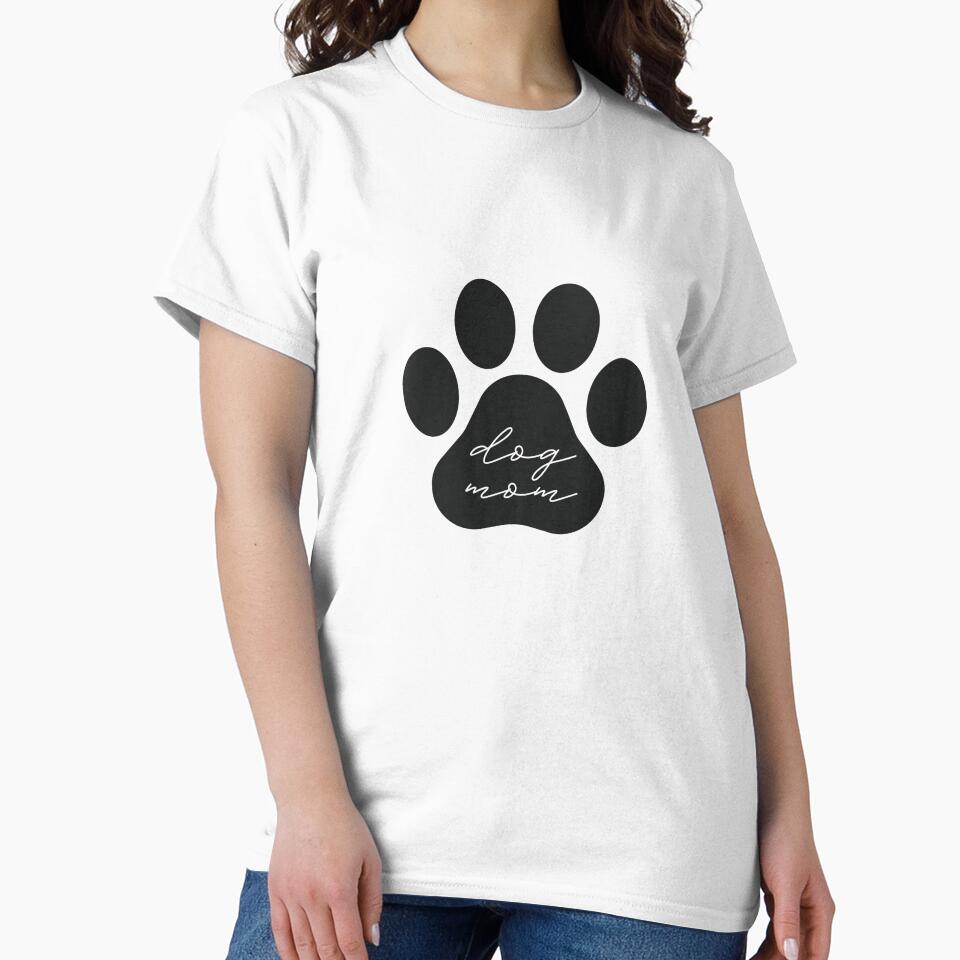 dog mom paw print by byannagrace