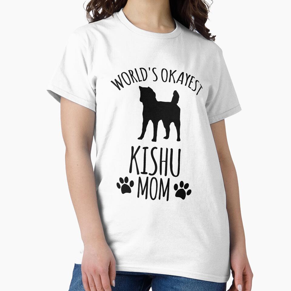 Worlds Okayest Kishu Mom - Dog Mom by kindxinn