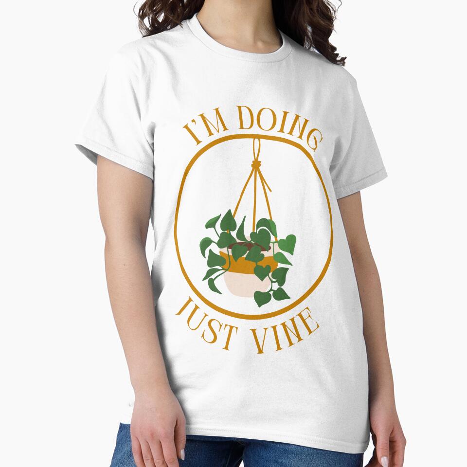 I'm doing just vine - Plant Pun by stumblingdesign