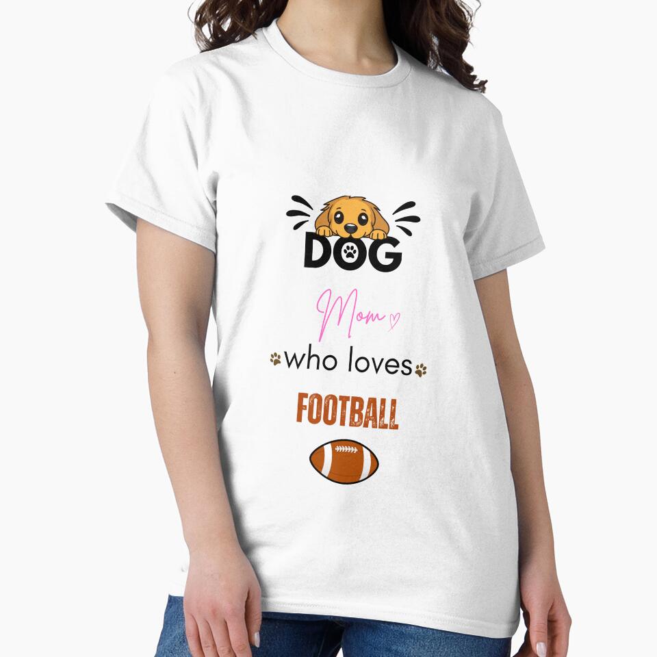 Dog Mom Who Loves Football (US) by PawFitt