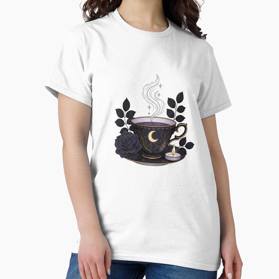 Gothic Garden Teacup Gift by IllumeInk
