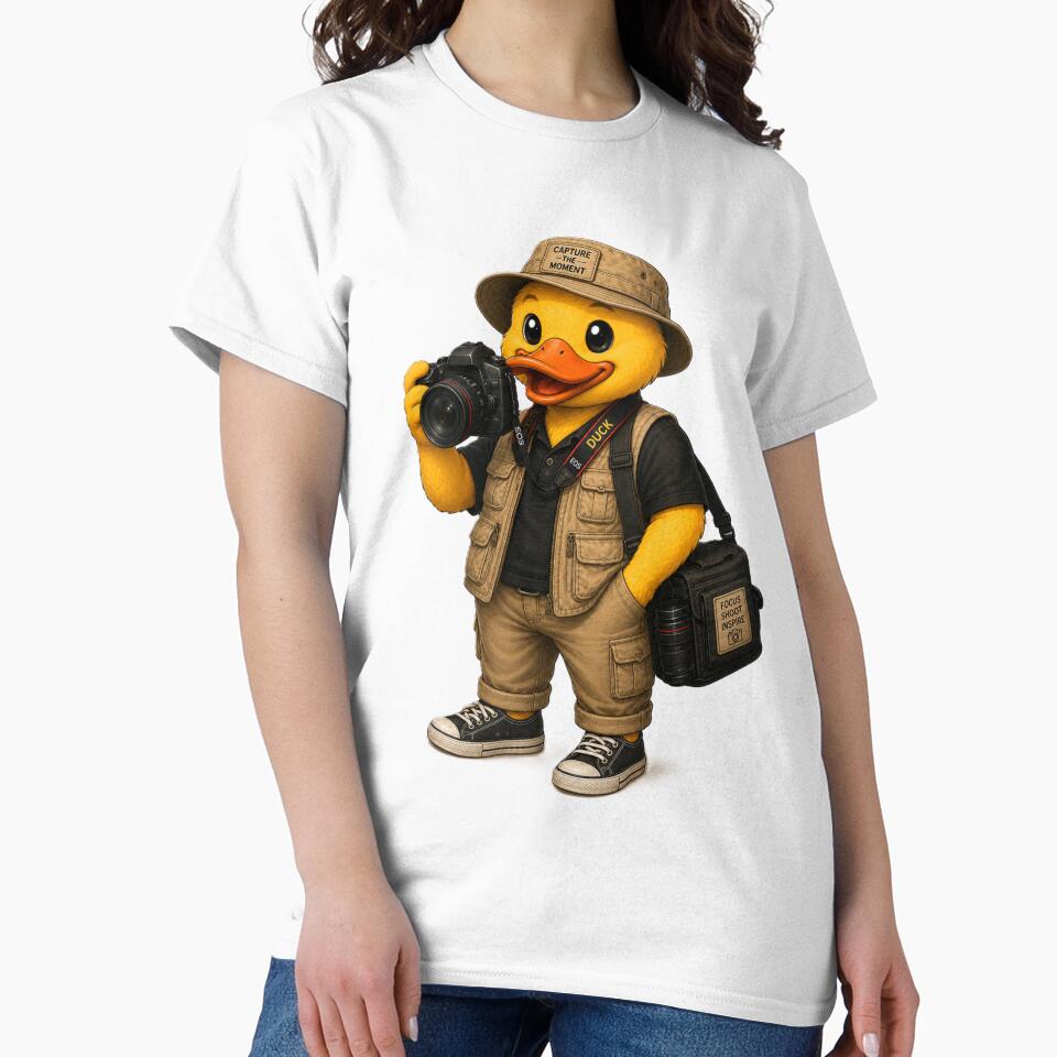 Photographer Duck by Thor-stone