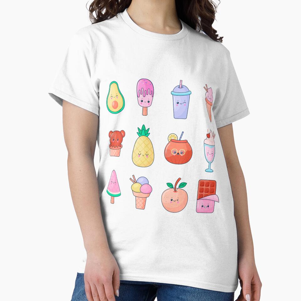 kawaii foods by Faissal Thomass