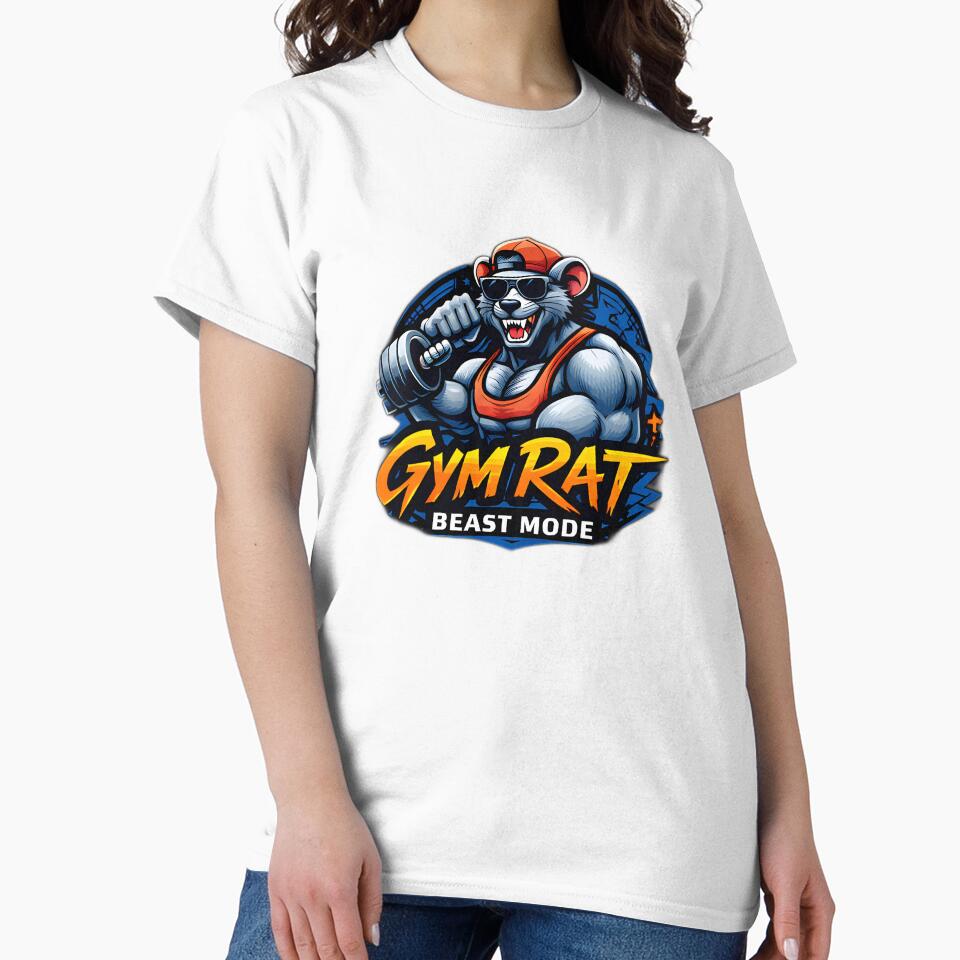 Gym Wear Clothes  T-shirt Training GymRat by hoTThirts