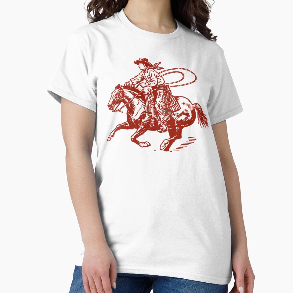 Western Cowboy Horse Rodeo Lasso Graphic by trajeado14