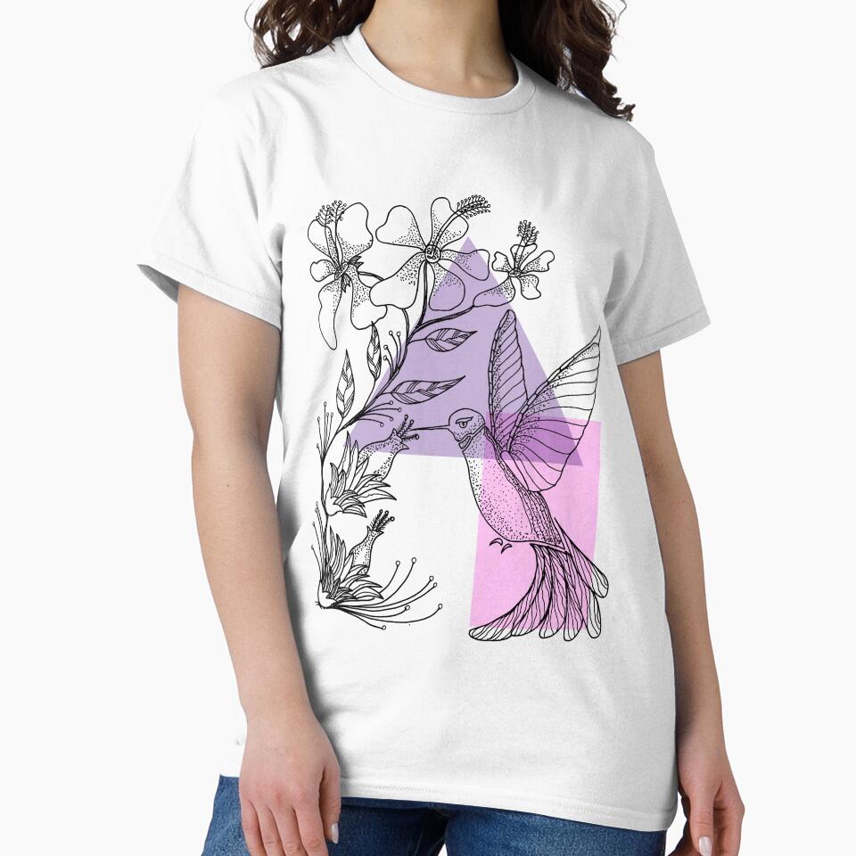 Hummingbird Hand Drawn by mariazegena