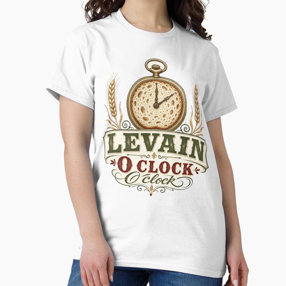 Levain O Clock Vintage Sourdough Baker's Gift by BoosterShop
