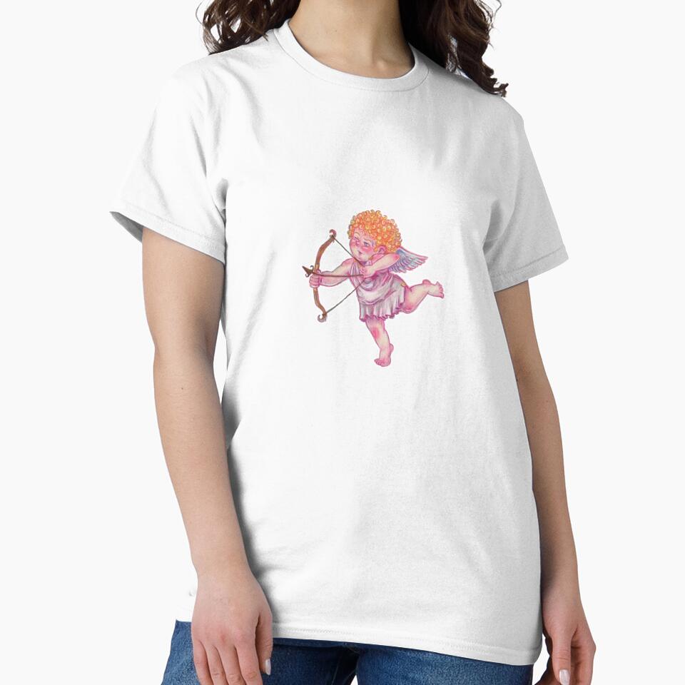Cute Angelcore Cherub Sticker by Gio Daisy Art